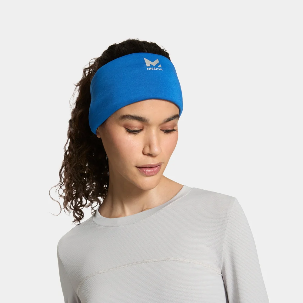 Mission Enduracool Cooling Multi-Function Neck Gaiter, Blue - One Size  NW